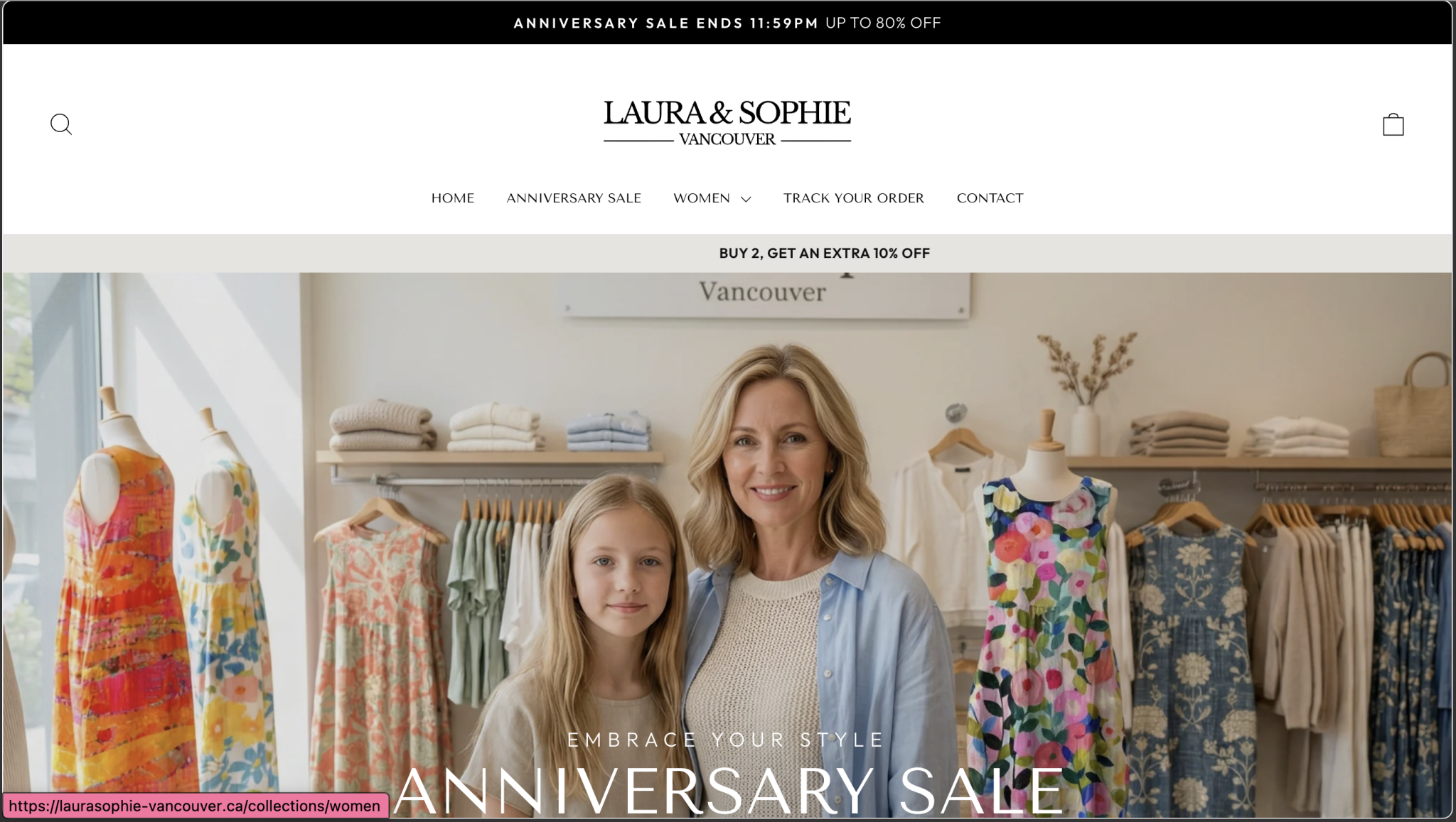 Laura and Sophie Vancouver Online Shopping Store Review – Infoquu